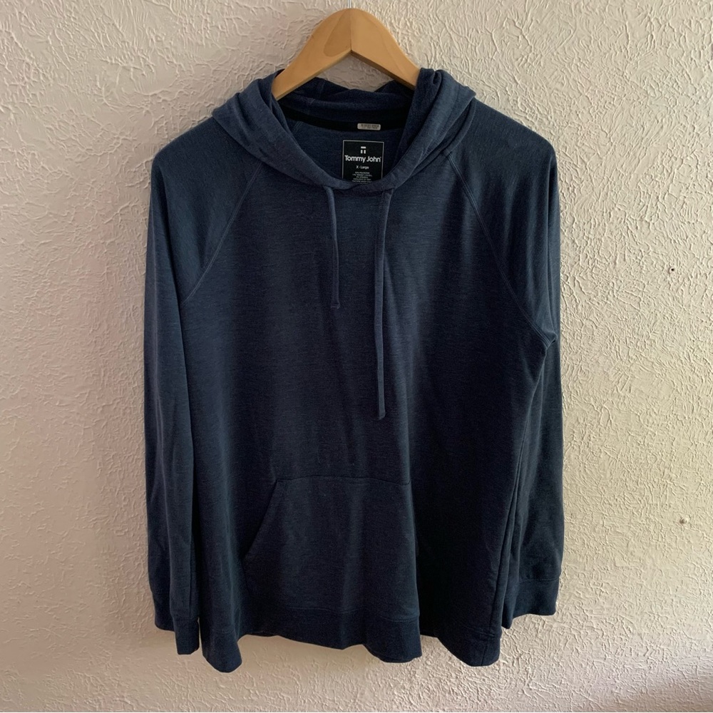 Tommy John Navy Long Sleeve Hoodie